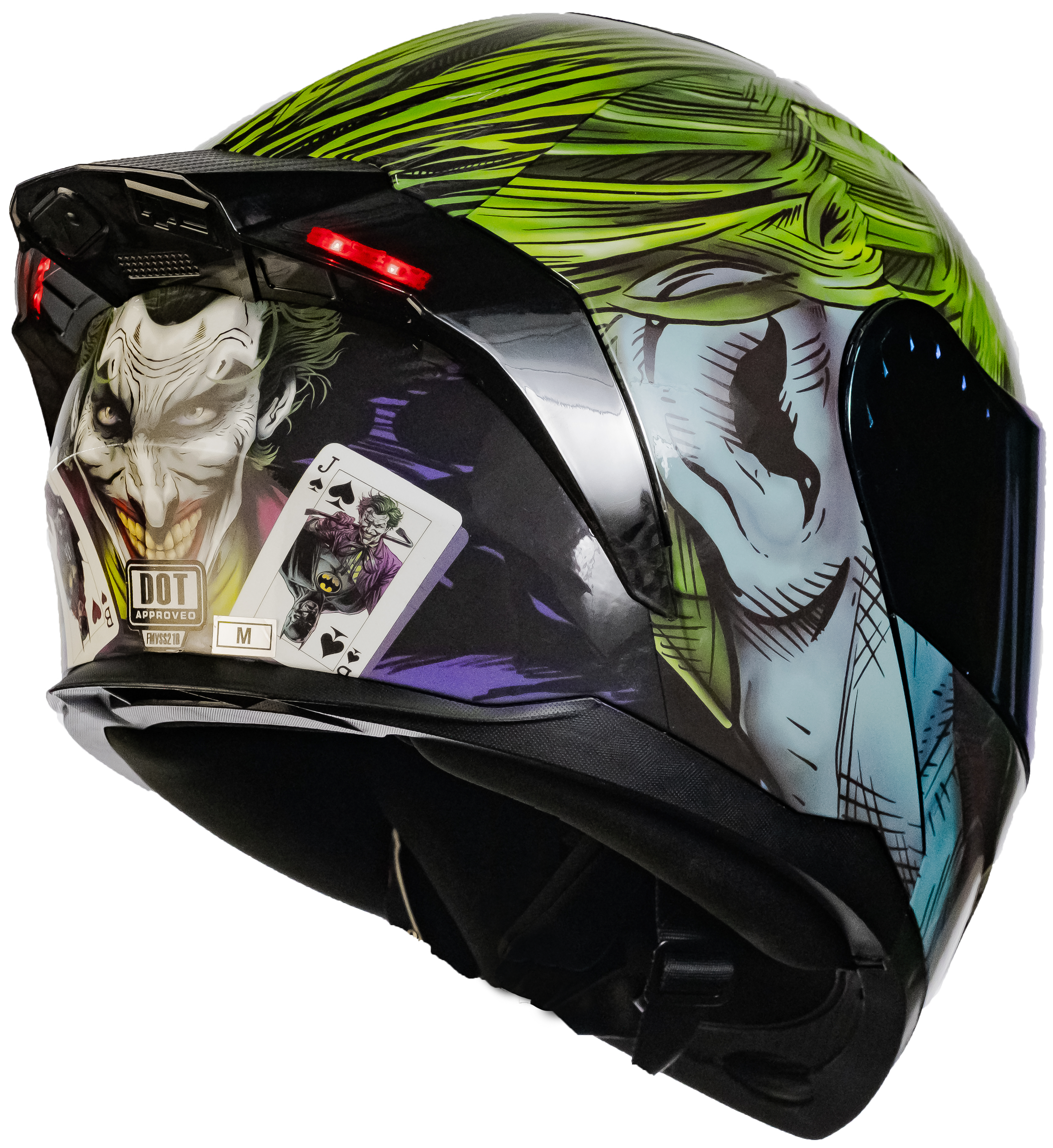 CASCO DC ZERO THE JOKER - EL GUÁSON Cascos KOV + de motociclista