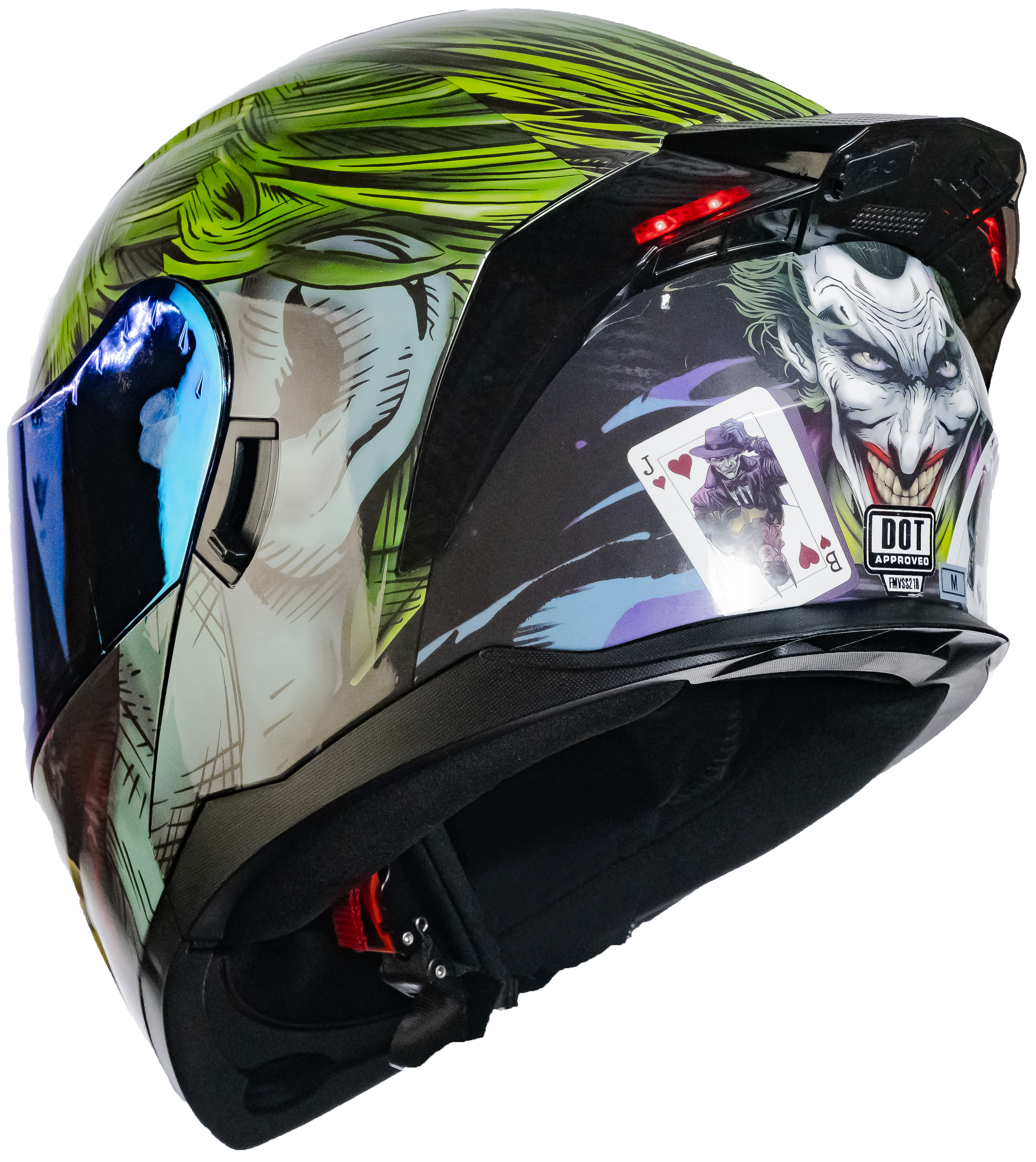 CASCO DC ZERO THE JOKER - EL GUÁSON Cascos KOV + de motociclista