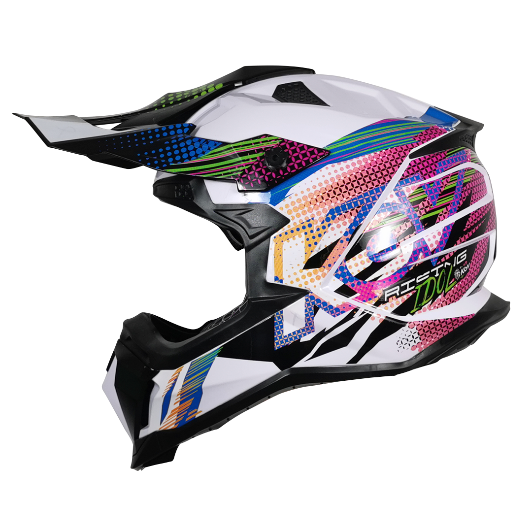 CASCO CROSS RISING IDOL Cascos KOV + de motociclista