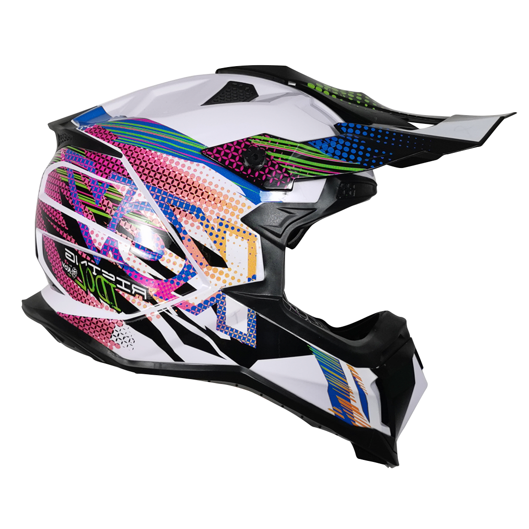 CASCO CROSS TERRA RISING IDOL Cascos KOV + de motociclista