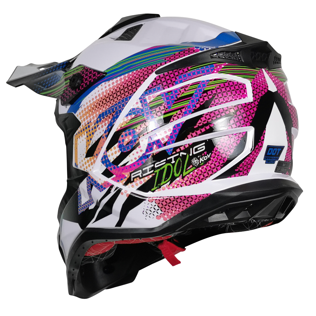 CASCO CROSS RISING IDOL Cascos KOV + de motociclista