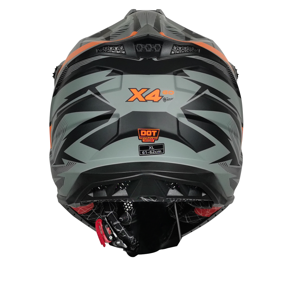 CASCO CROSS TERRA X4 GO Cascos KOV + de motociclista