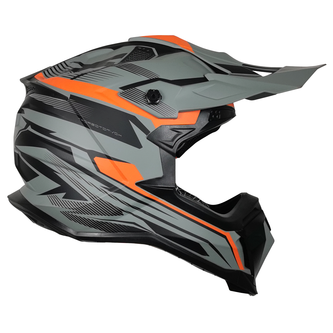 Casco Cross Casco Precio CASCO HRO HRO-MX03 SOLID MATE NEGRO
