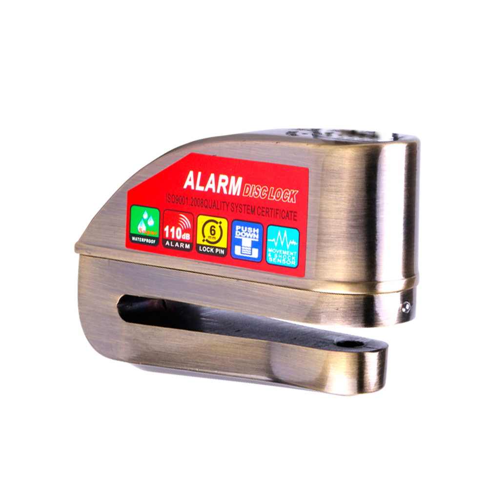 CANDADO CON ALARMA KOV + de motociclista
