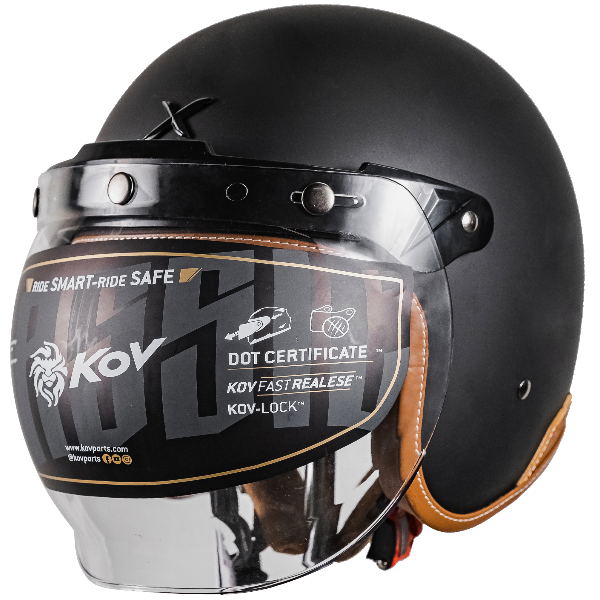 CASCO CLASSIC Cascos KOV + de motociclista
