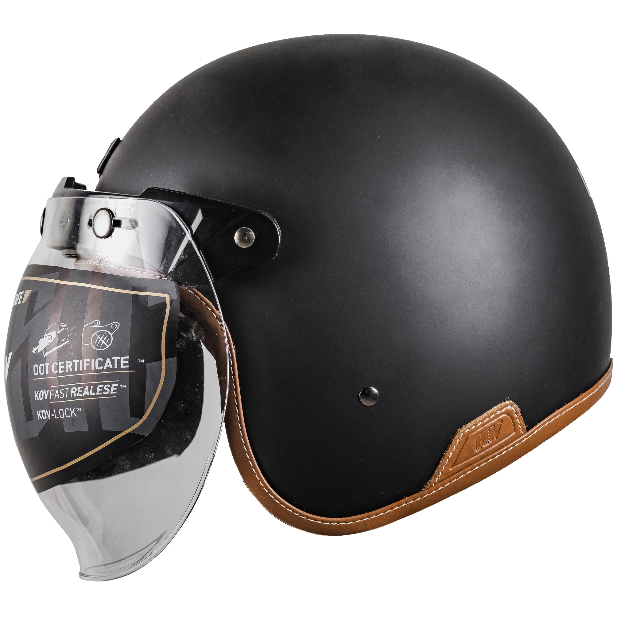 CASCO CLASSIC Cascos KOV + de motociclista