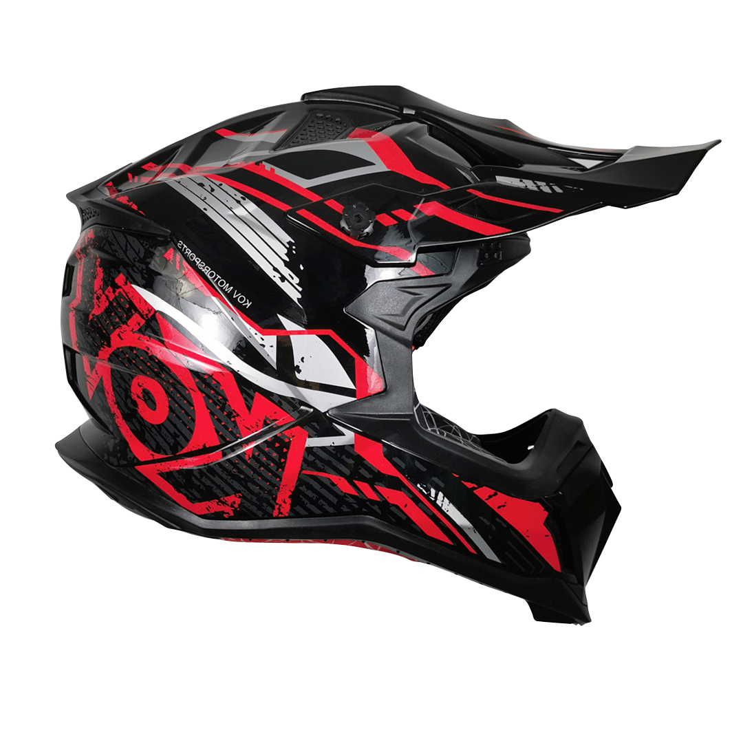 CASCO CROSS TERRA DIRT Cascos KOV + de motociclista