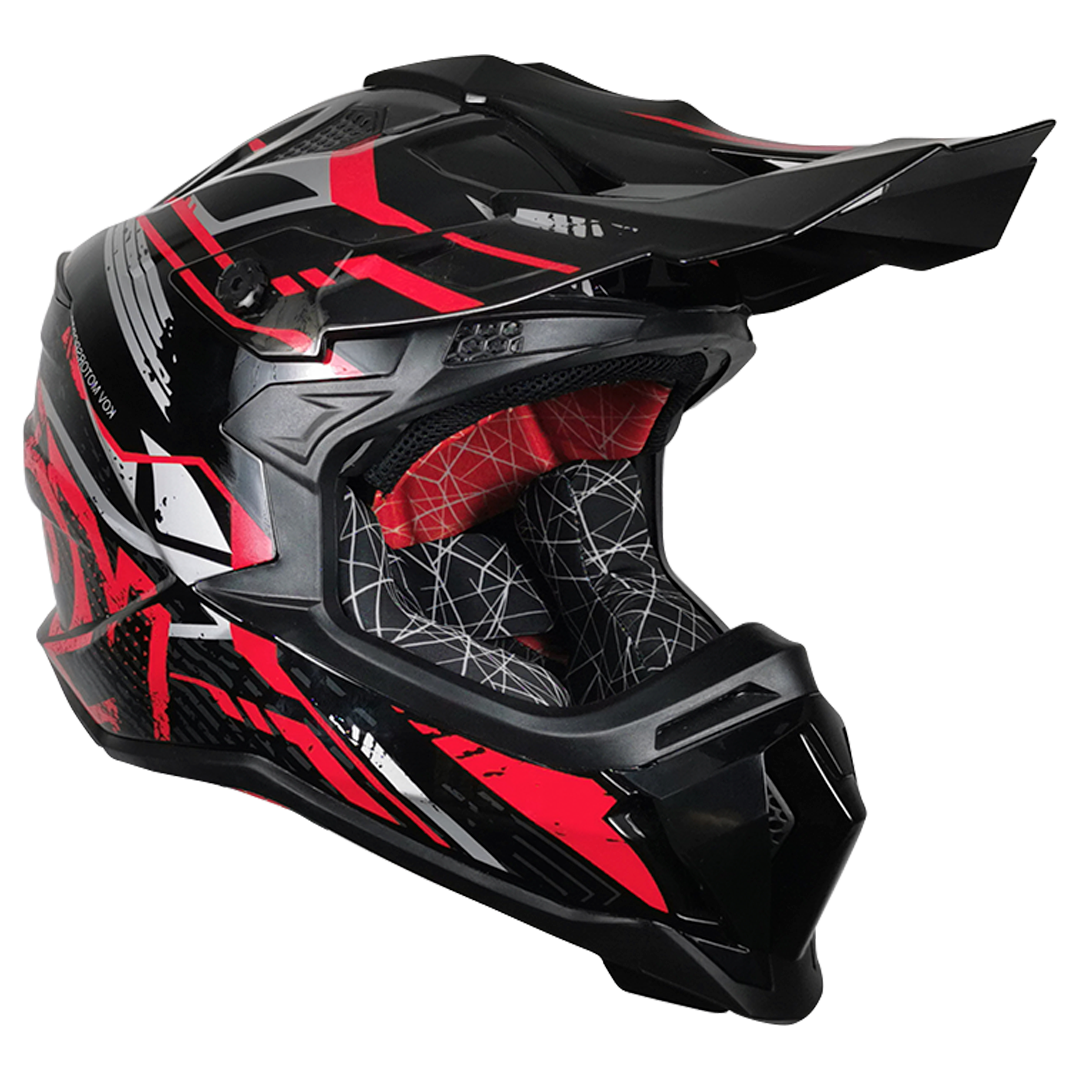 CASCO CROSS TERRA DIRT Cascos KOV + de motociclista