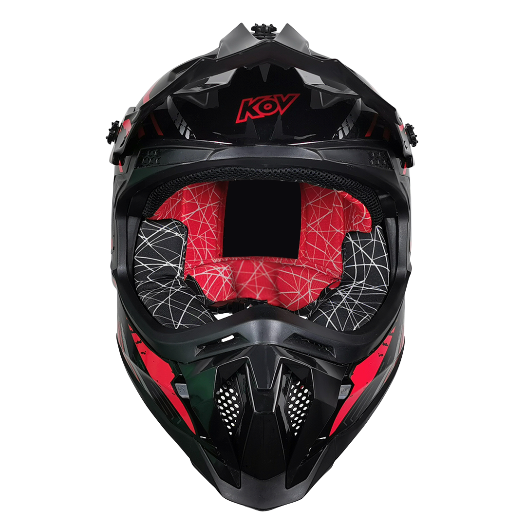 CASCO CROSS DIRT Cascos KOV + de motociclista
