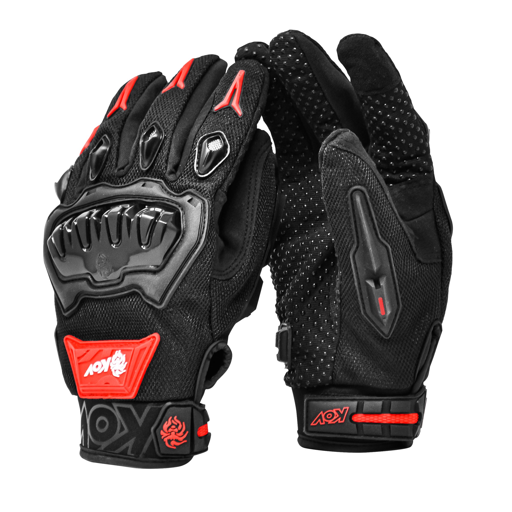 GUANTE KOV DELTA 2.0 N-ROJO Guantes KOV + de motociclista