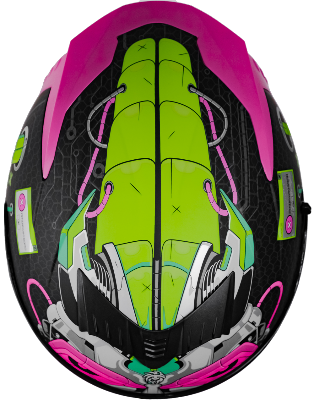 CASCO SPARTAN ERROR ROSA Cascos KOV + de motociclista