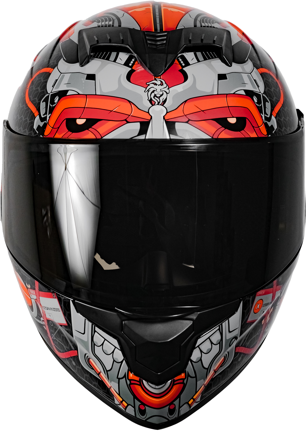 CASCO SPARTAN ERROR ROJO Cascos KOV + de motociclista