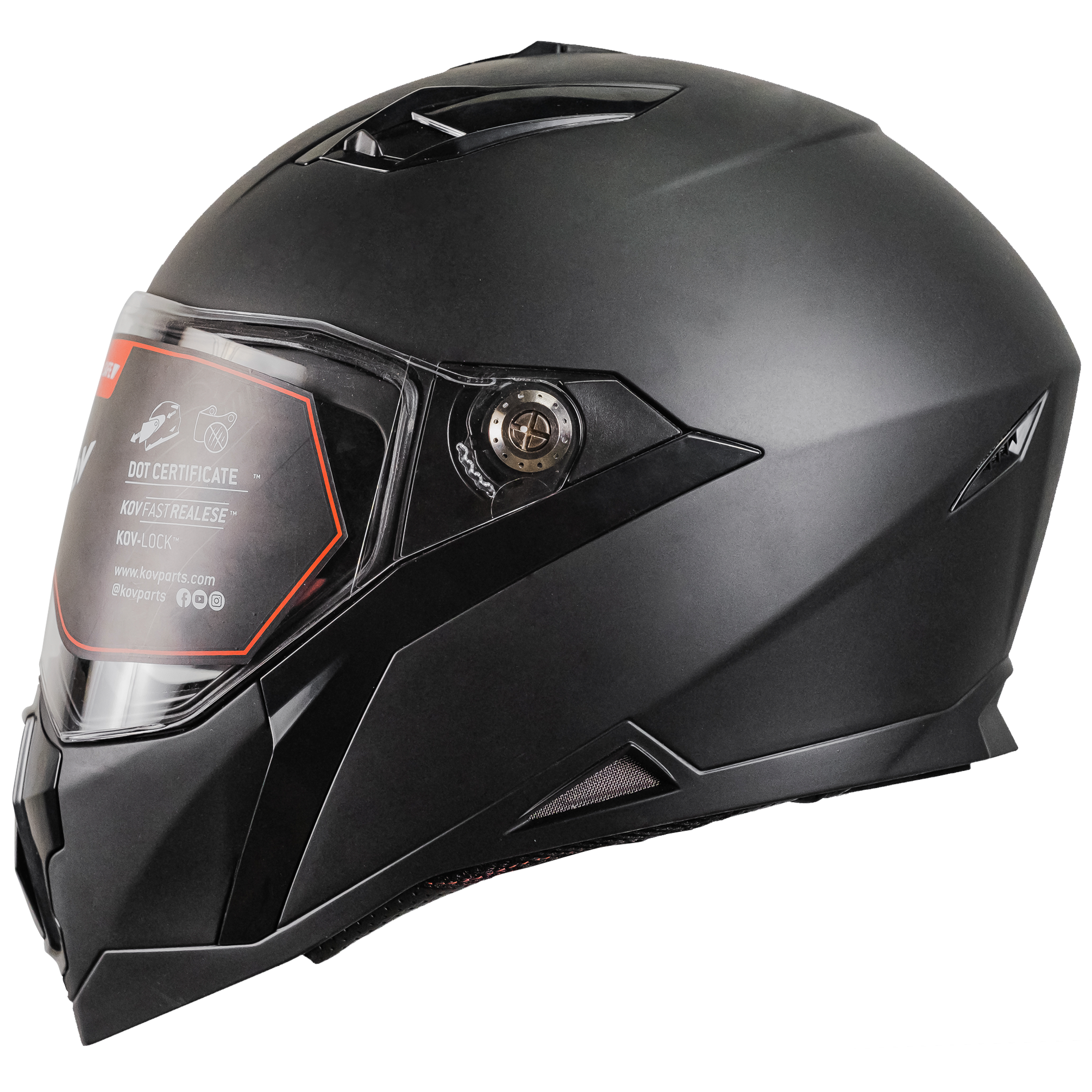 CASCO JET NEGRO MATE Cascos KOV + de motociclista