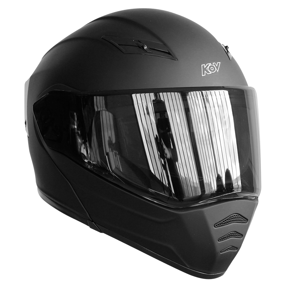 CASCO NEBULA NEGRO MATE Cascos KOV + de motociclista