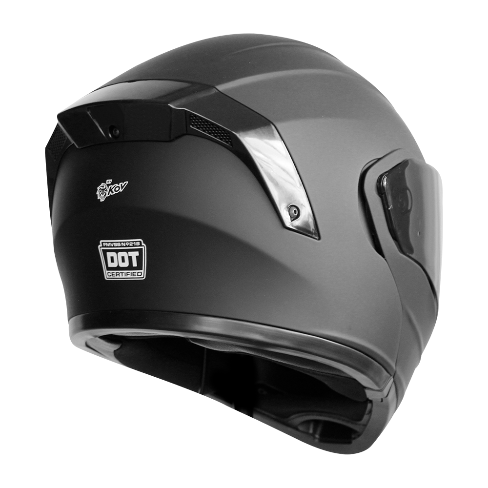 CASCO NEBULA NEGRO MATE Cascos KOV + de motociclista