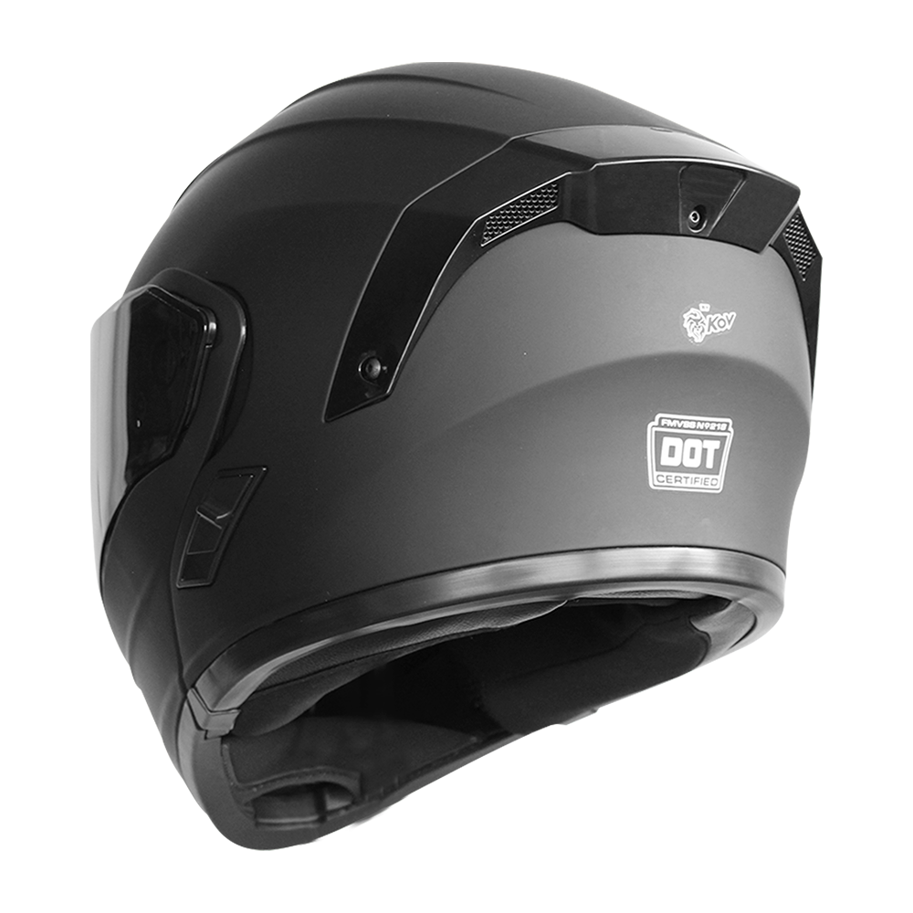 CASCO NEBULA NEGRO MATE Cascos KOV + de motociclista