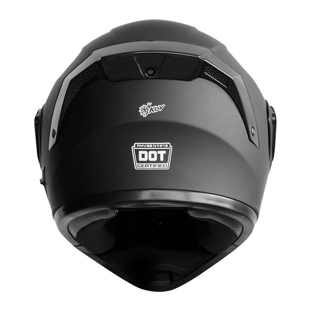 CASCO NEBULA NEGRO MATE Cascos KOV + de motociclista
