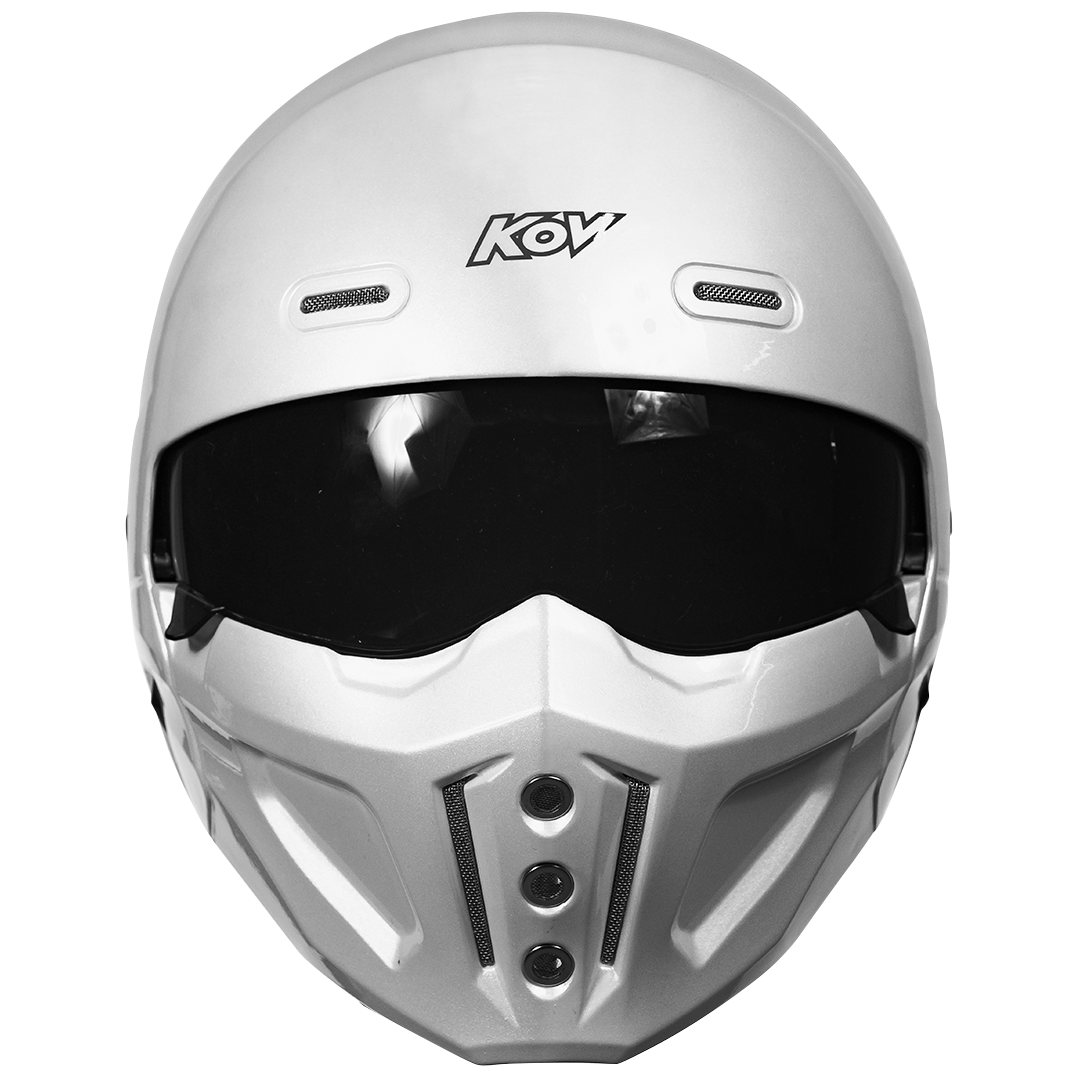 CASCO SPECTRUM BLANCO Cascos KOV + de motociclista