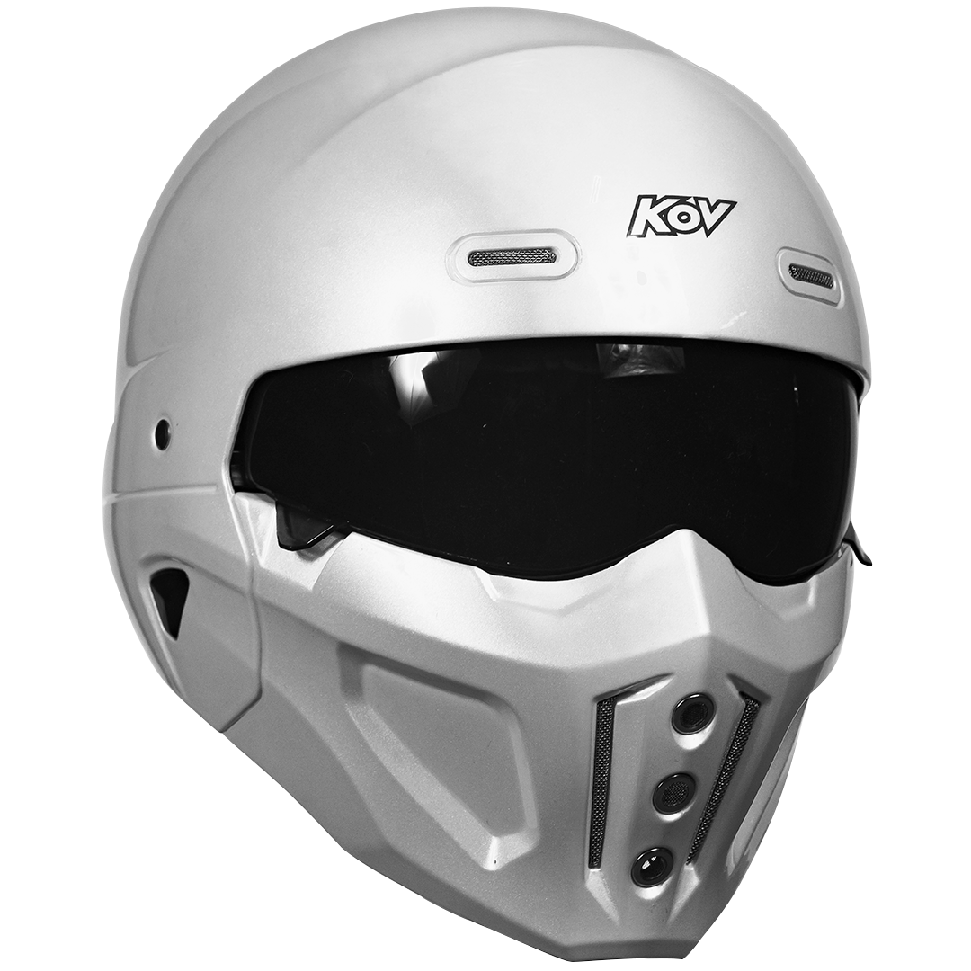 CASCO SPECTRUM BLANCO Cascos KOV + de motociclista