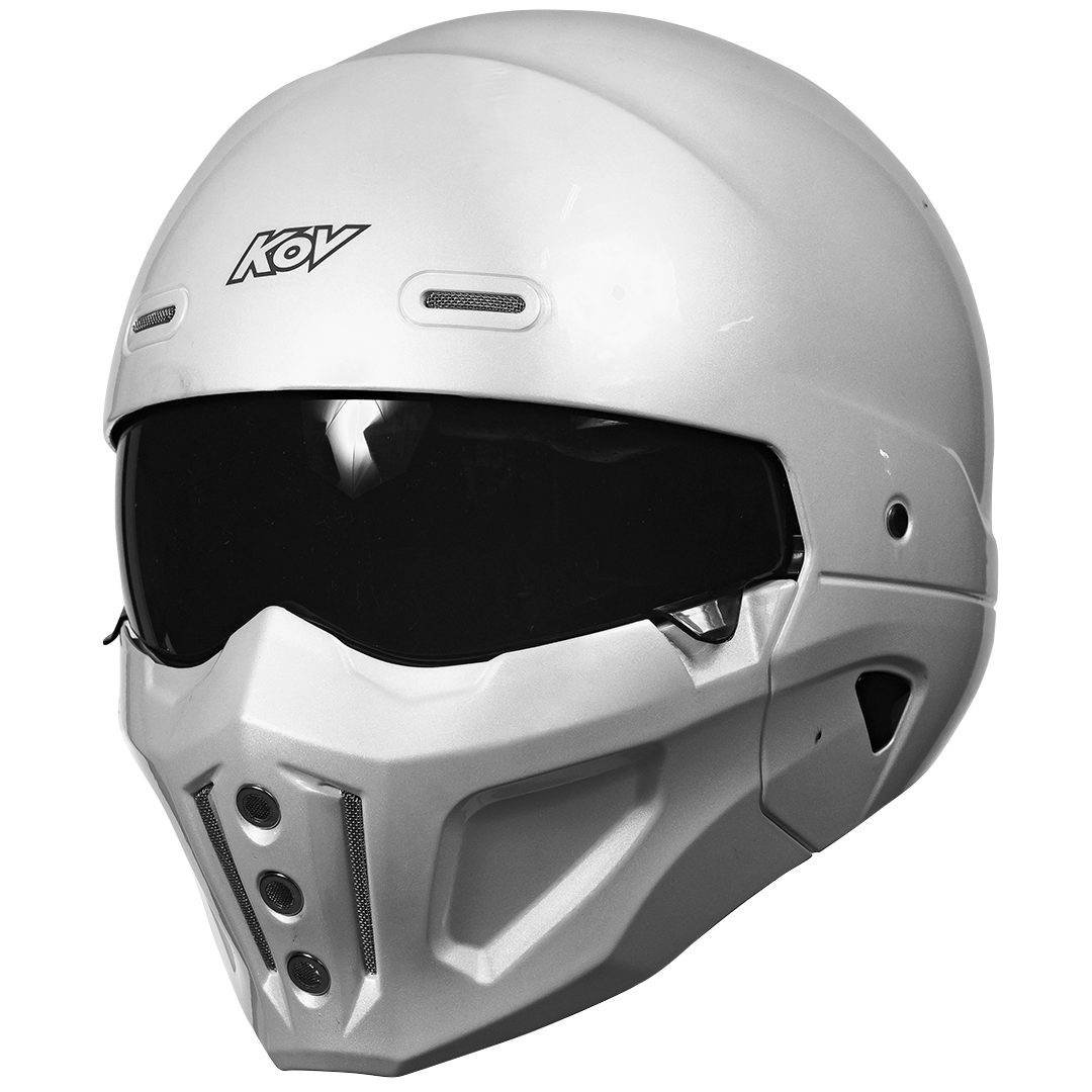 CASCO SPECTRUM BLANCO Cascos KOV + de motociclista