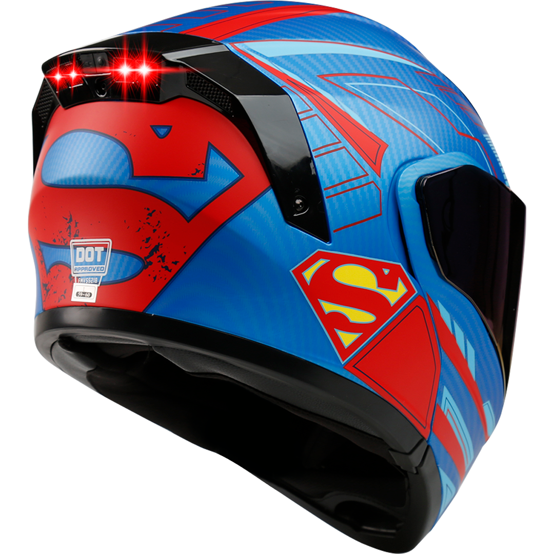 CASCO ESTELAR DC SUPERMAN Cascos KOV + de motociclista
