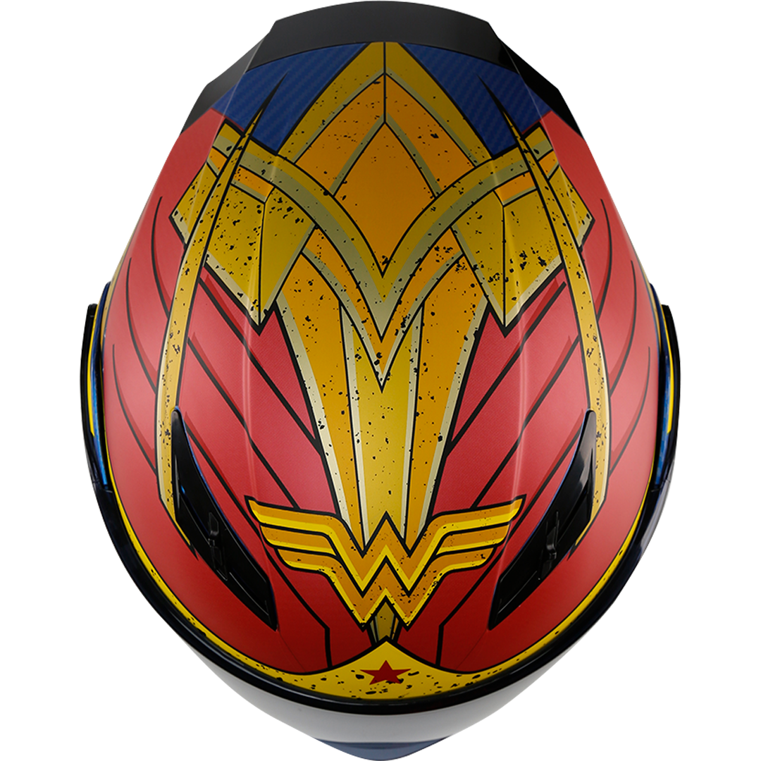 CASCO ESTELAR DC WONDER WOMAN - MUJER MARAVILLA Cascos KOV + de motociclista