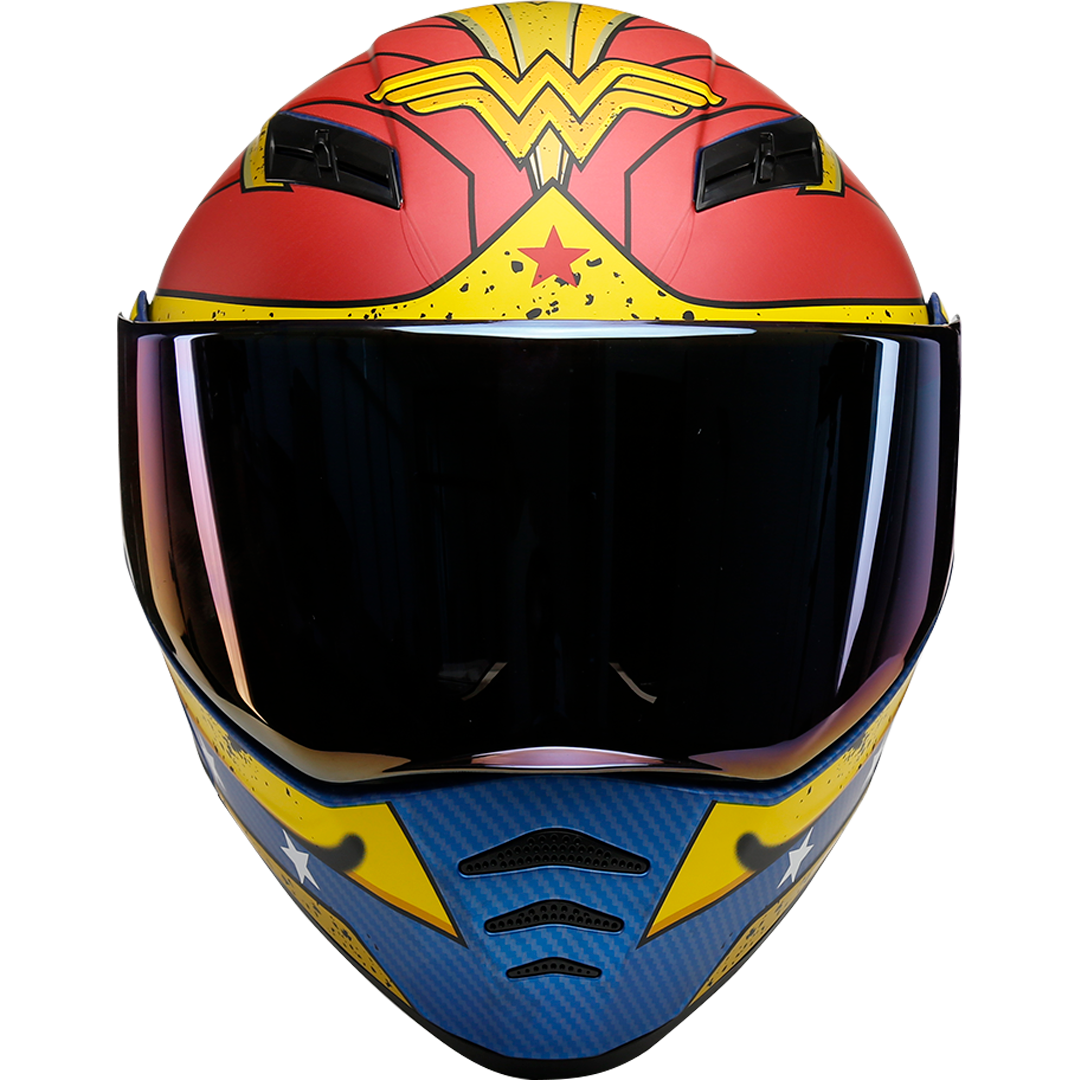 CASCO ESTELAR DC WONDER WOMAN - MUJER MARAVILLA Cascos KOV + de motociclista