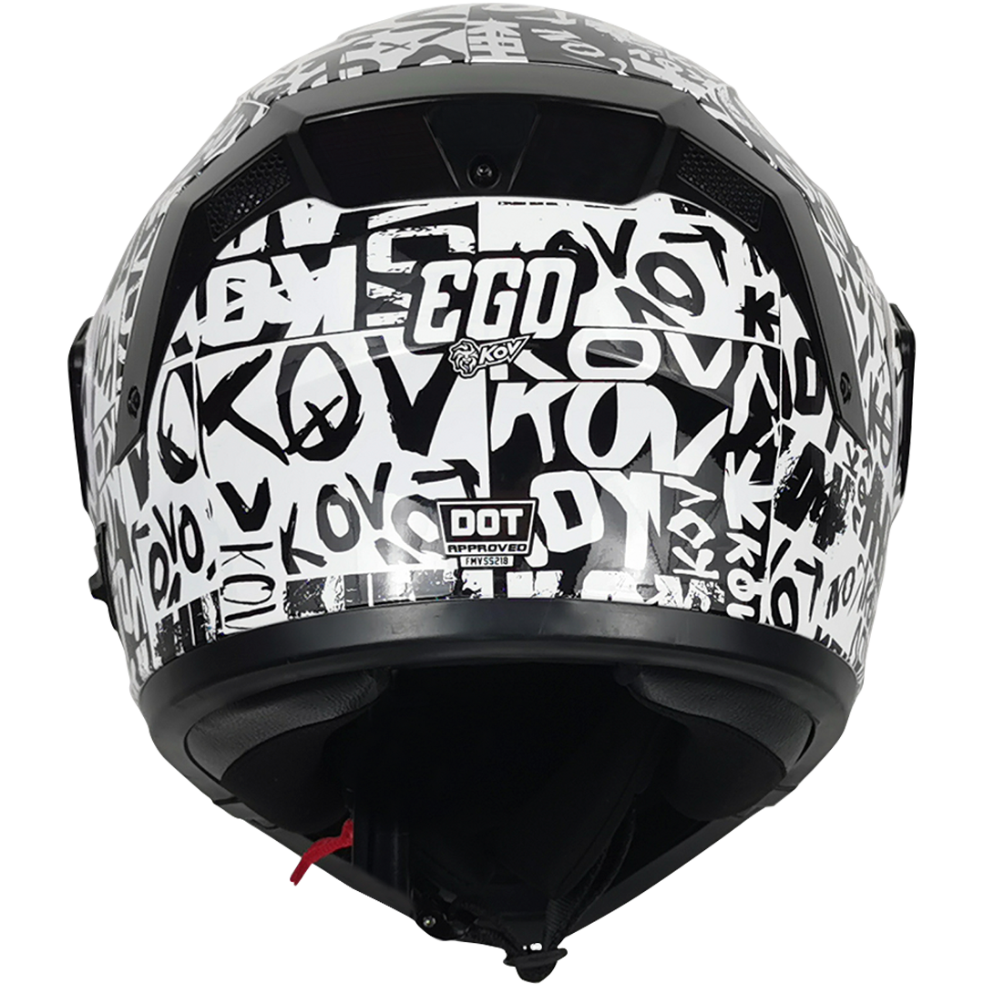 CASCO NEBULA EGO Cascos KOV + de motociclista