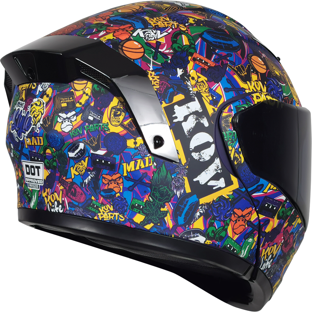 CASCO NEBULA FREESTYLE Cascos KOV + de motociclista