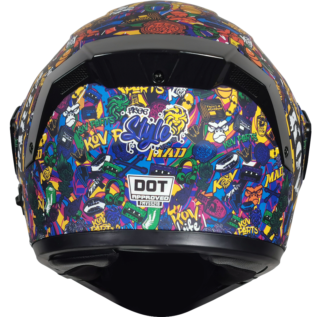 CASCO NEBULA FREESTYLE Cascos KOV + de motociclista