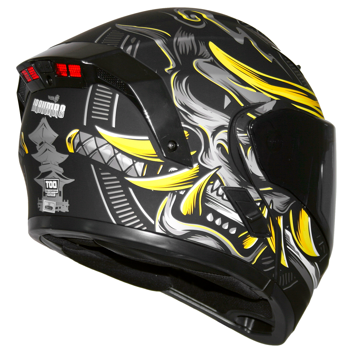 CASCO ESTELAR SAMURAI Cascos KOV + de motociclista