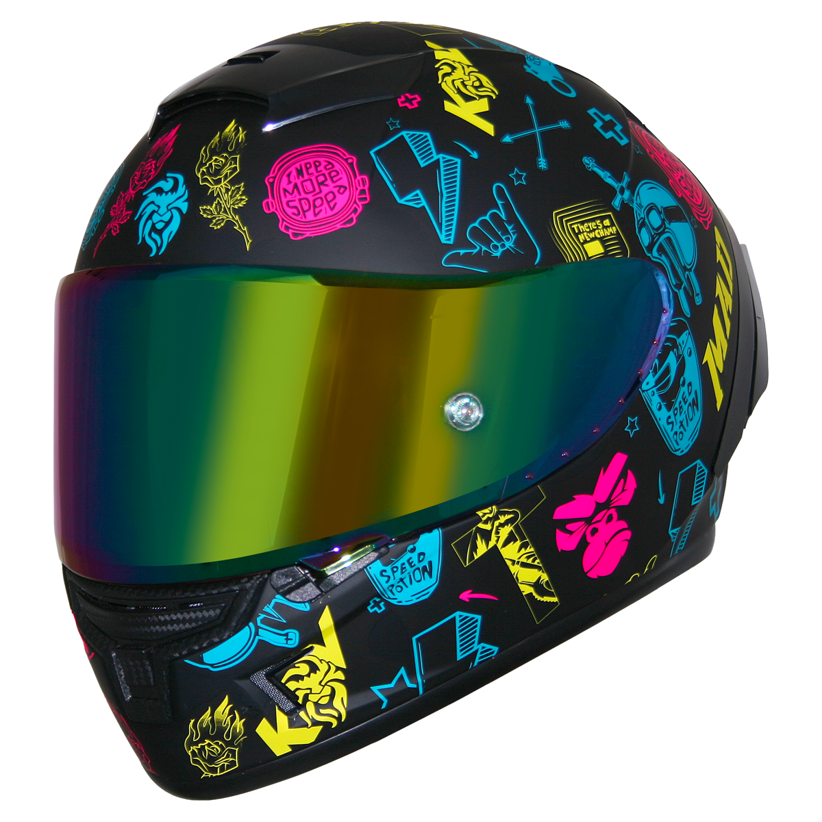 CASCO AIRCUT SMASH COLOR Cascos KOV + de motociclista