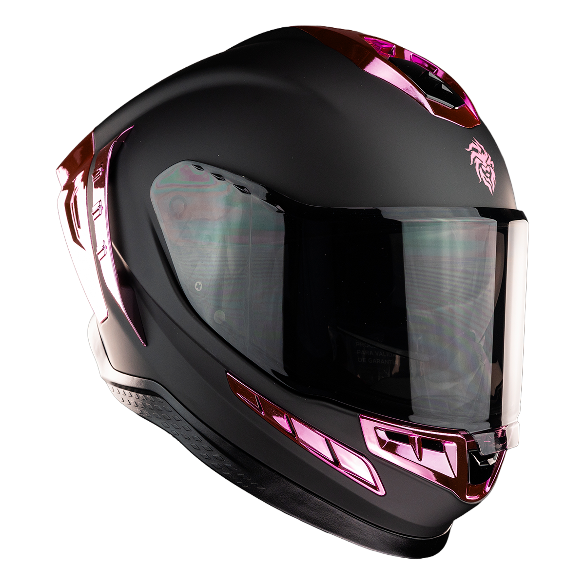 CASCO EKHO NEGRO ROSA