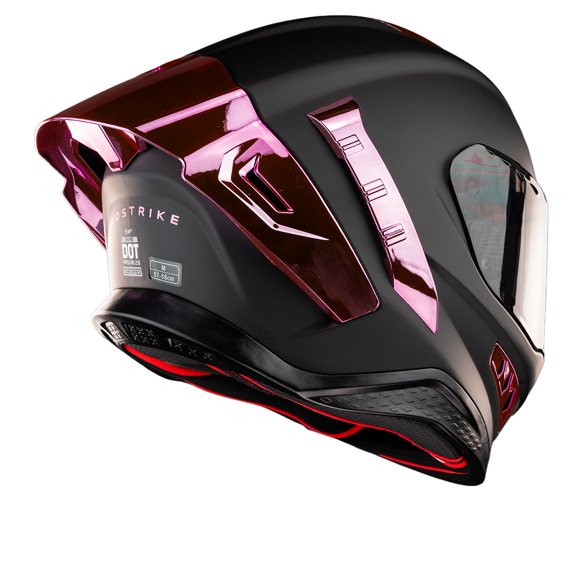 CASCO EKHO NEGRO ROSA