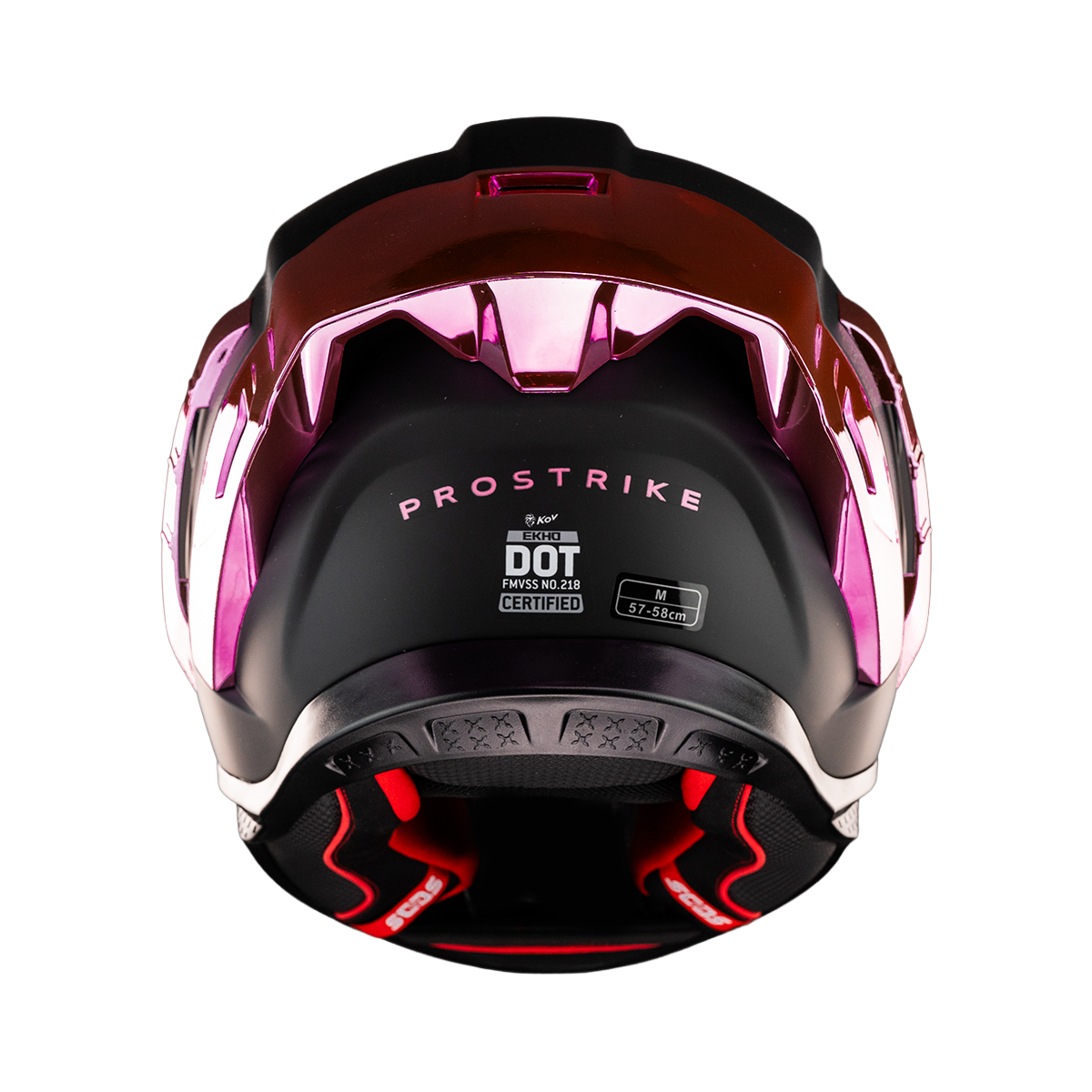 CASCO EKHO NEGRO ROSA