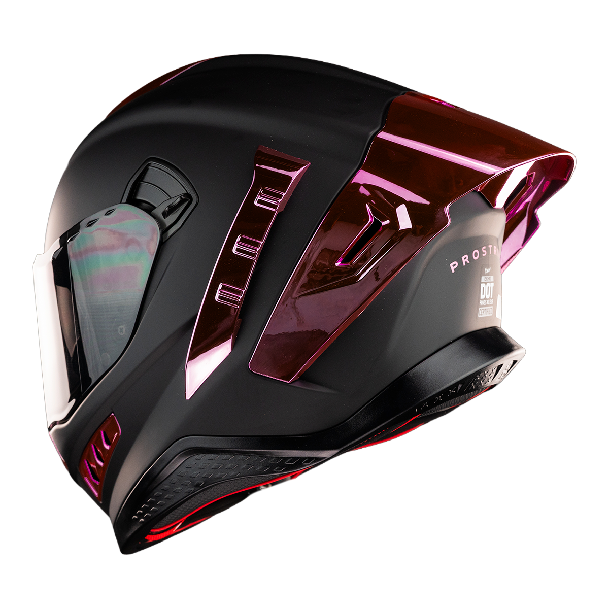 CASCO EKHO NEGRO ROSA