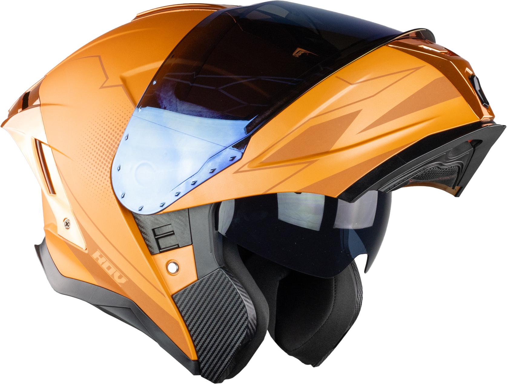 CASCO APOLO ACTIVE NARANJA Cascos KOV + de motociclista