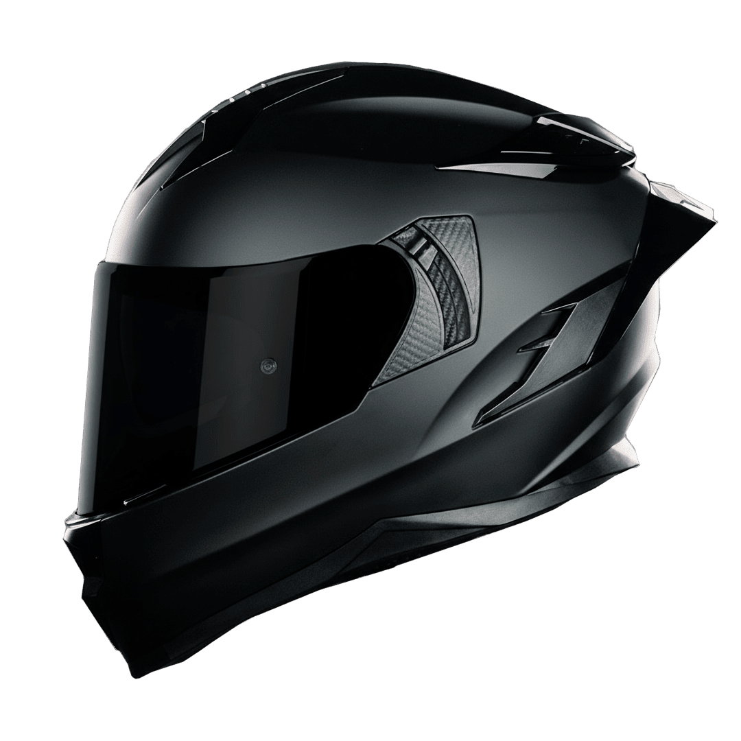 CASCO ARES NEGRO MATE Cascos KOV + de motociclista