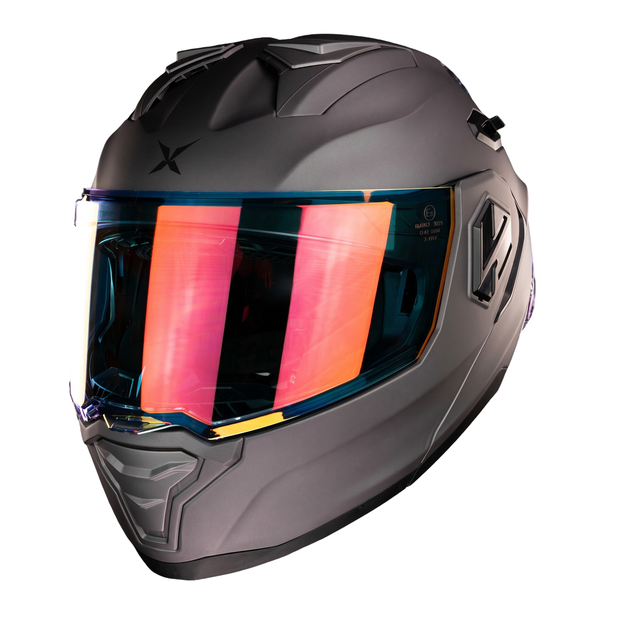 CASCO ALPHA GRIS MATE