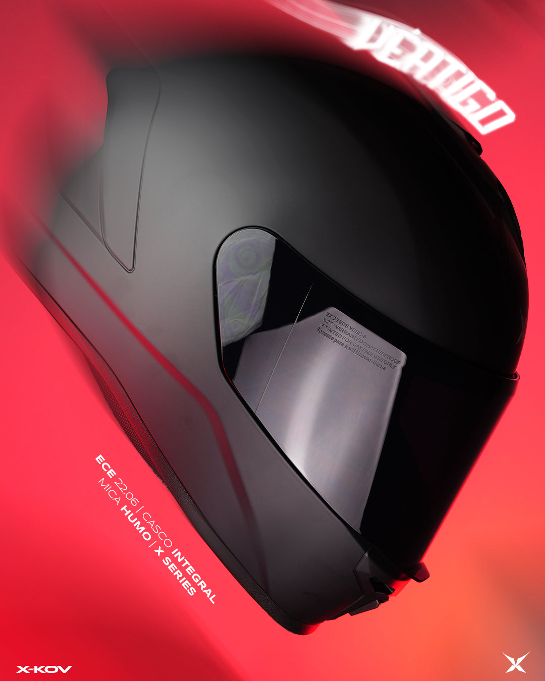 CASCO VÉRTIGO NEGRO MATE
