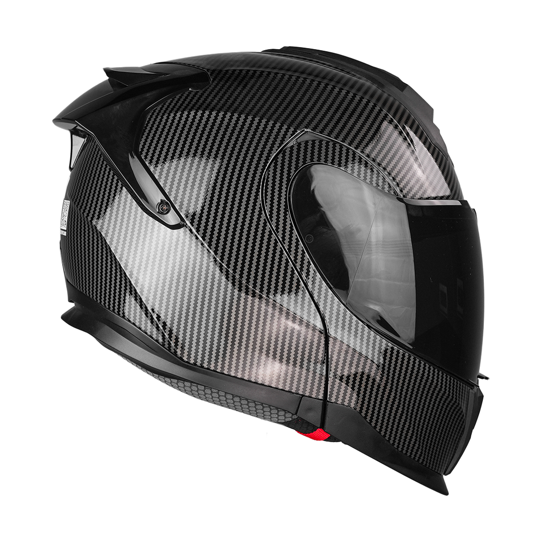 CASCO APEX CARBON NEGRO BRILLANTE Cascos KOV + de motociclista