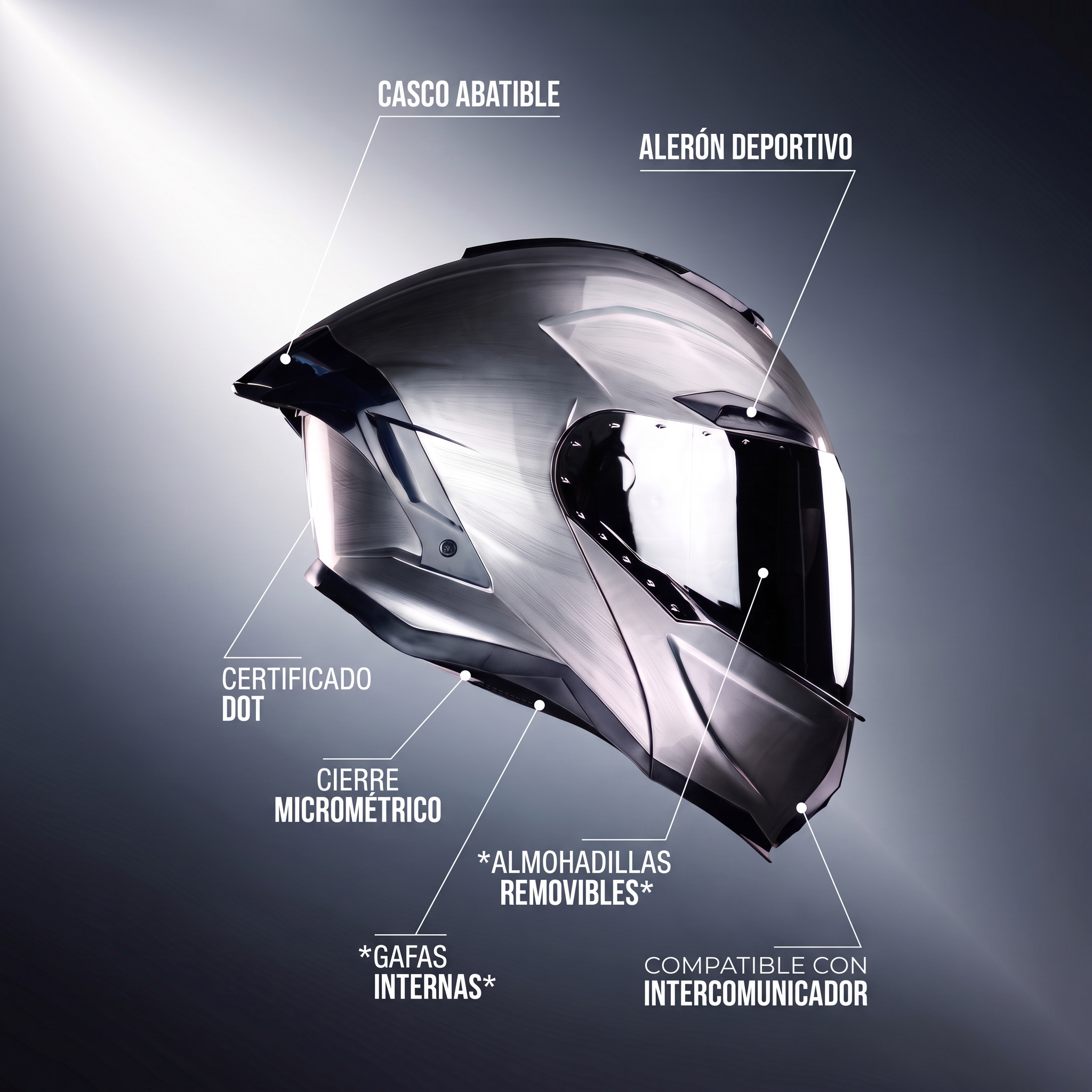 CASCO APOLO GRIS OXID