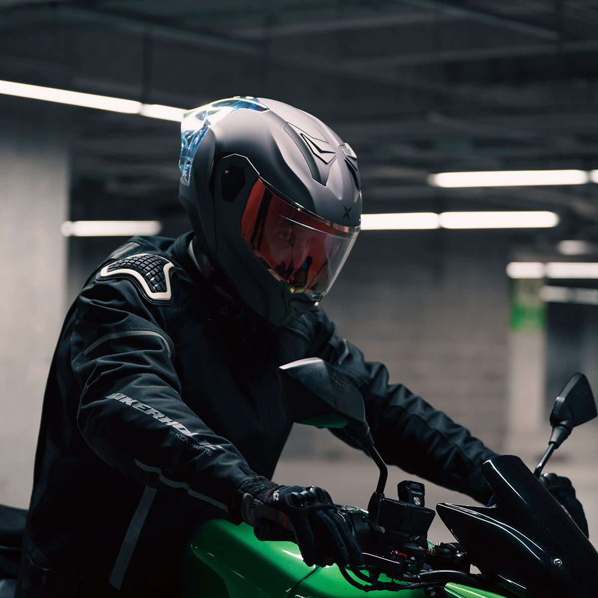 CASCO ALPHA GRIS MATE