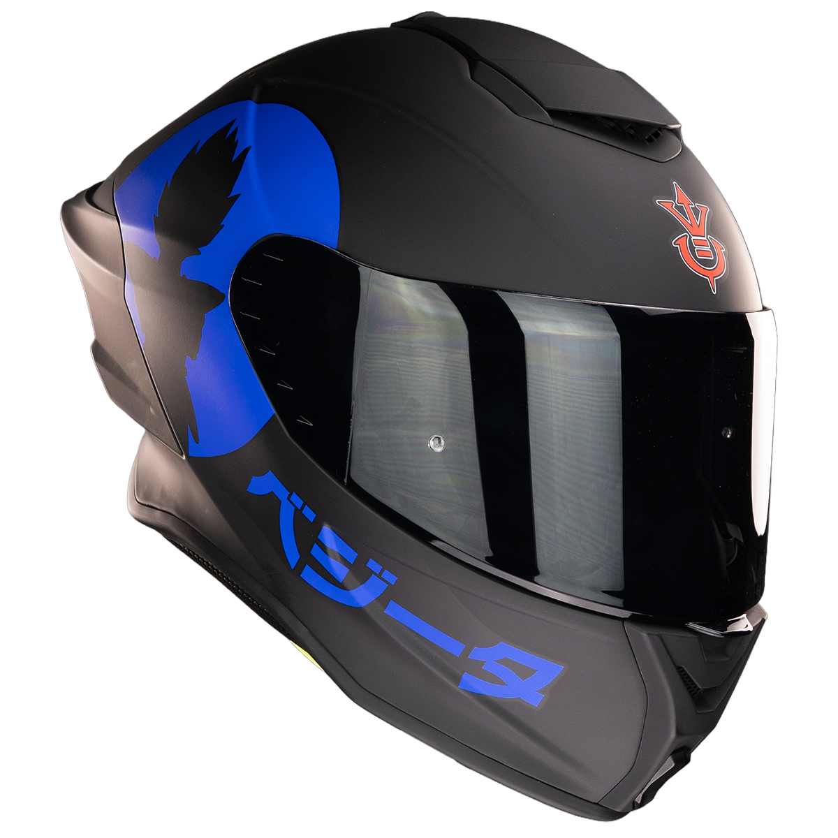 CASCO BUSTER VEGETA DRAGON BALL Z Cascos KOV + de motociclista