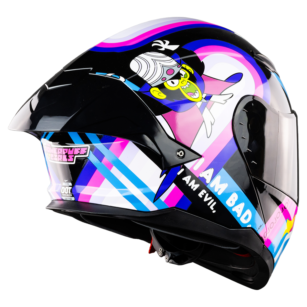 CASCO STARK MOJOJOJO NEGRO