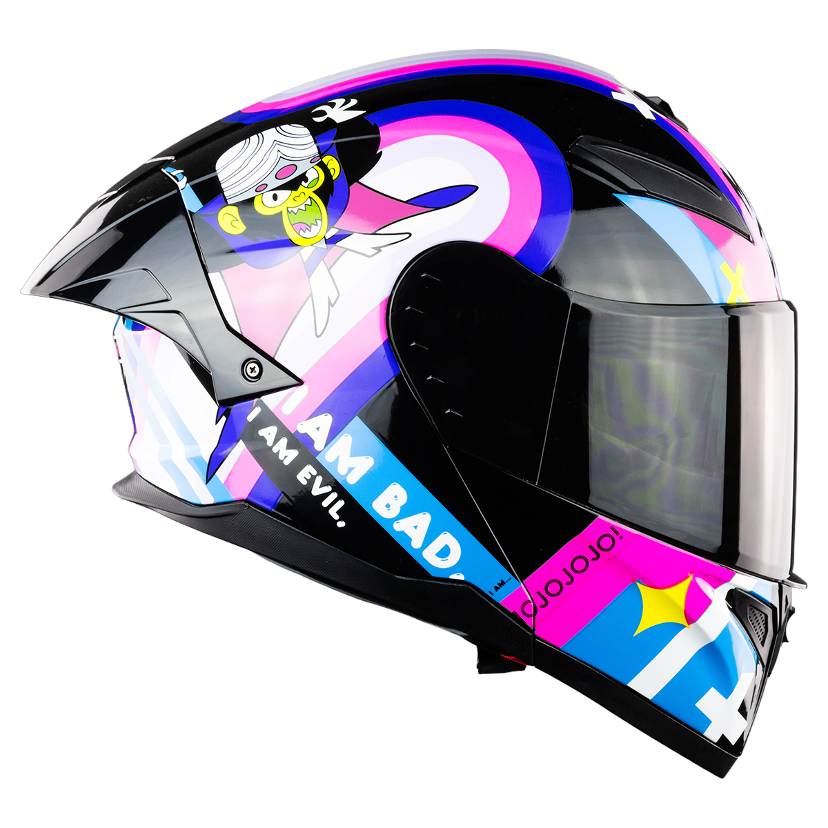 CASCO STARK MOJOJOJO NEGRO