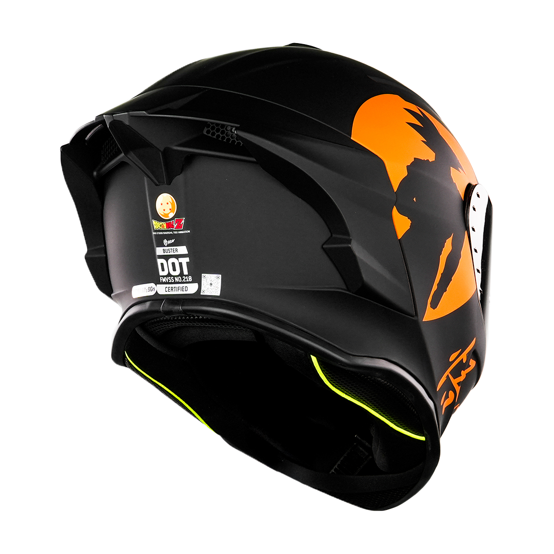 CASCO BUSTER DRAGON BALL Z Cascos KOV + de motociclista