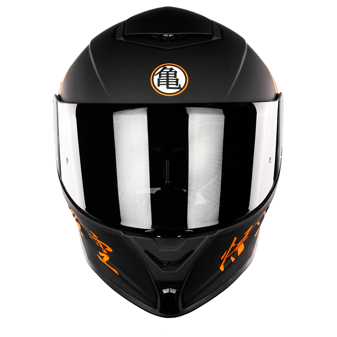 Kit Fusión Saiyajin Cascos KOV + de motociclista