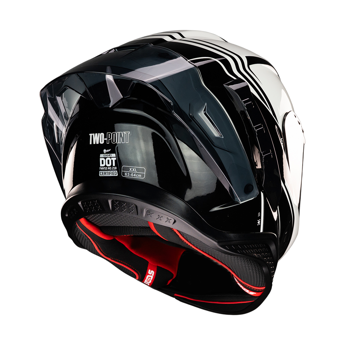 CASCO EKHO TWO POINT GRIS Cascos KOV + de motociclista