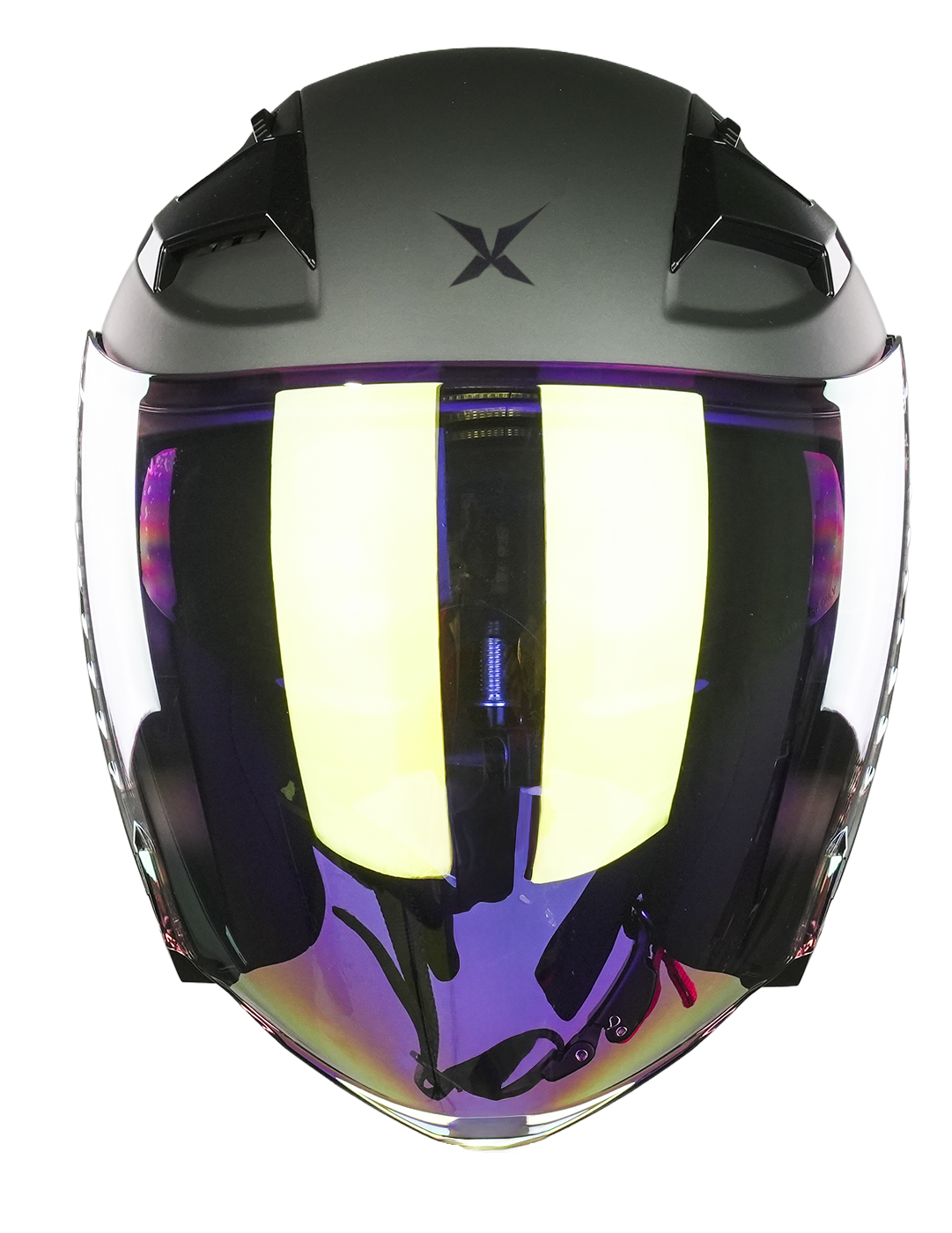 CASCO QUAKE GRIS MATE Cascos X-KOV + de motociclista
